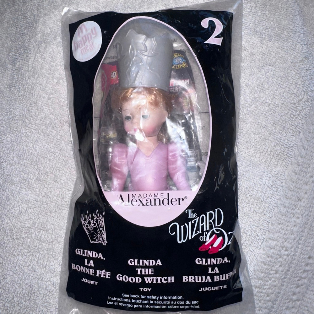 NIP 2008 Alexander Doll Company #2 Wizard Of Oz Glinda Witch McDonald's Meal Toy